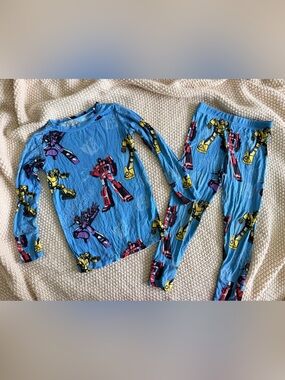 Bums & Roses x Transformers™ Bamboo Pajama Set 🤖💙